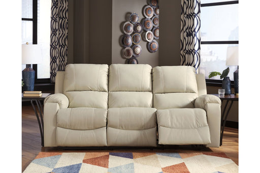 Rackingburg Cream Power Reclining Sofa - Lara Furniture