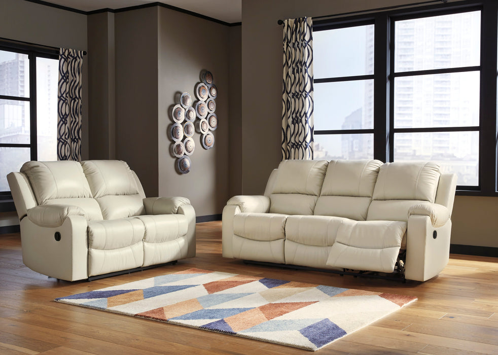 Rackingburg Cream Reclining Set