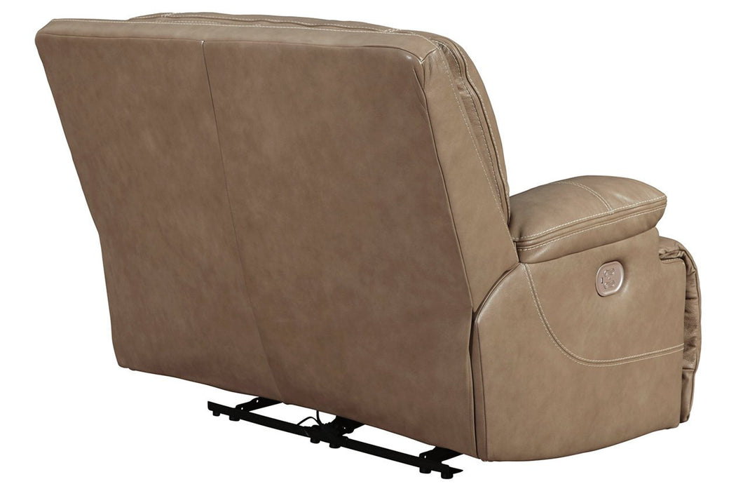 Ricmen Putty Oversized Power Recliner - Lara Furniture