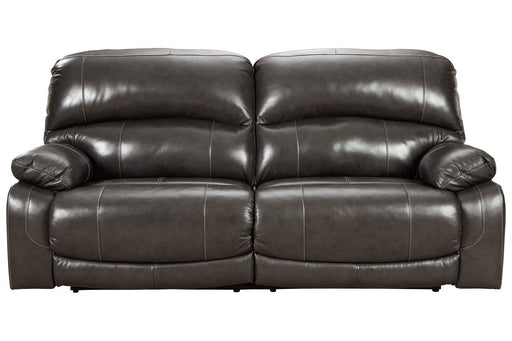 Hallstrung Gray Power Reclining Sofa - Lara Furniture