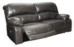 Hallstrung Gray Power Reclining Sofa - Lara Furniture