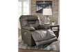 Wurstrow Smoke Power Recliner - Lara Furniture