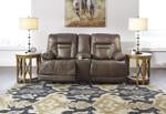 Wurstrow Umber Power Reclining Loveseat - Lara Furniture