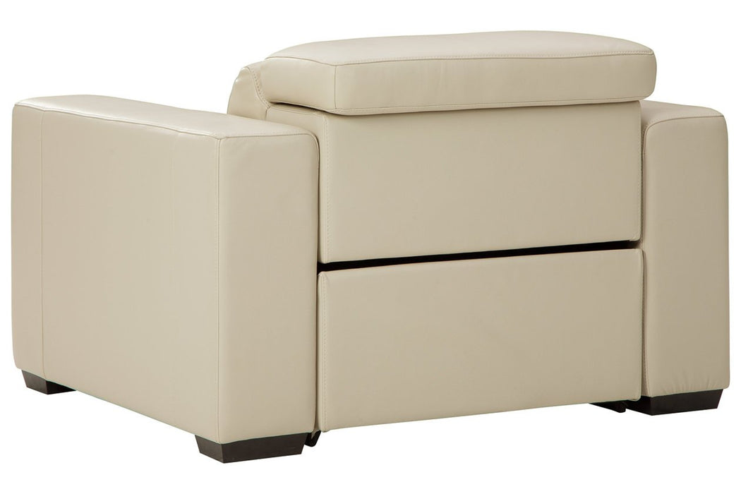 Texline Sand Power Recliner - Lara Furniture