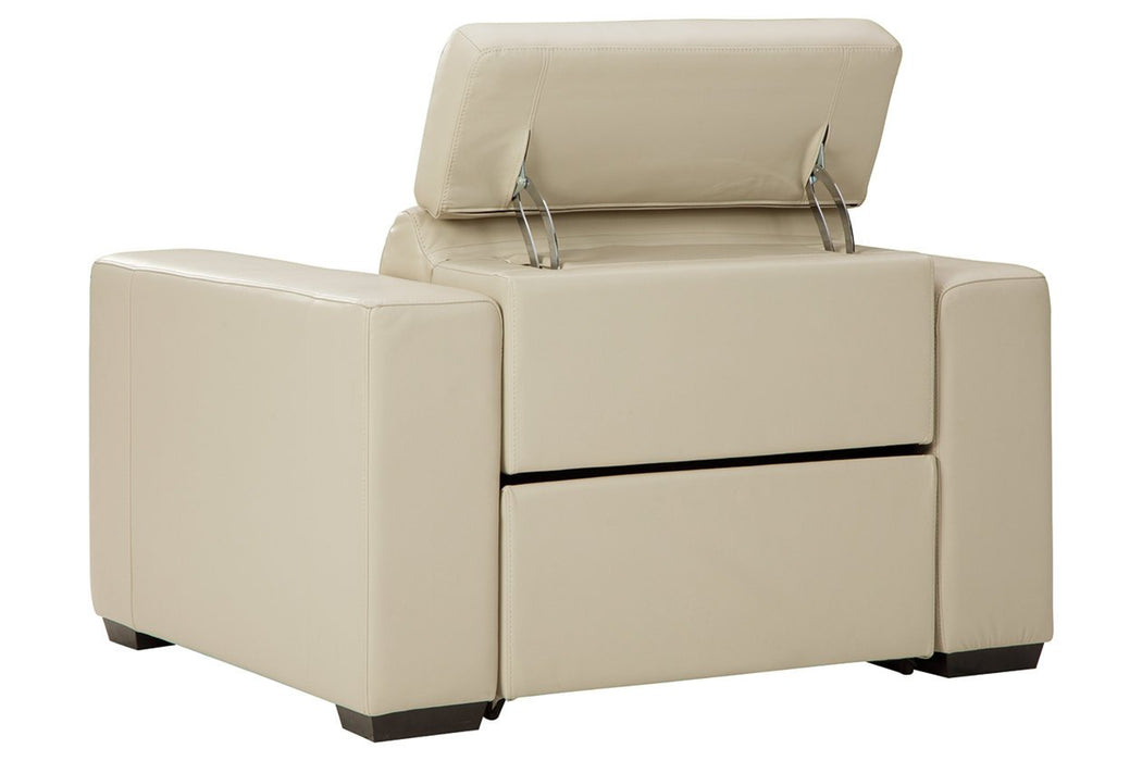 Texline Sand Power Recliner - Lara Furniture