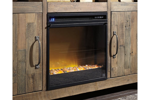 Entertainment Accessories Black Electric Fireplace Insert - Lara Furniture