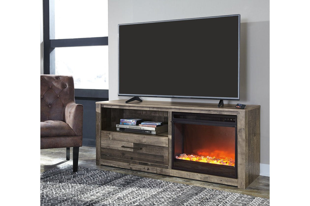 Derekson Multi Gray 59" TV Stand - Lara Furniture