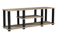 Waylowe Natural/Black 48" TV Stand - Lara Furniture