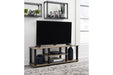 Waylowe Natural/Black 48" TV Stand - Lara Furniture