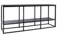 Yarlow Black 65" TV Stand - Lara Furniture