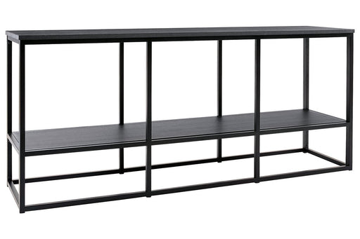 Yarlow Black 65" TV Stand - Lara Furniture