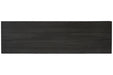 Yarlow Black 60" TV Stand - Lara Furniture