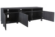 Yarlow Black 70" TV Stand - Lara Furniture