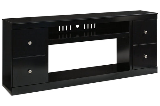 Shay Black 76" TV Stand - Lara Furniture