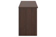 Camiburg Warm Brown 58" TV Stand - Lara Furniture