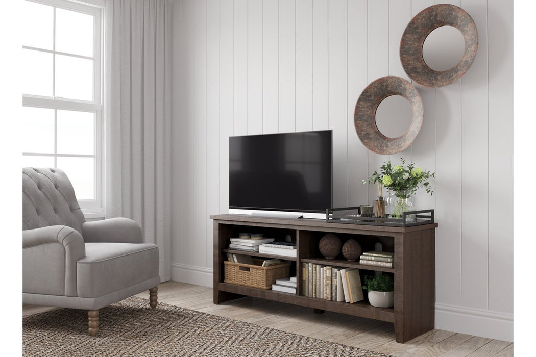 Camiburg Warm Brown 58" TV Stand - Lara Furniture