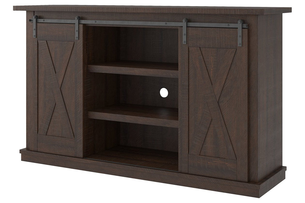 Camiburg Warm Brown 54" TV Stand - Lara Furniture