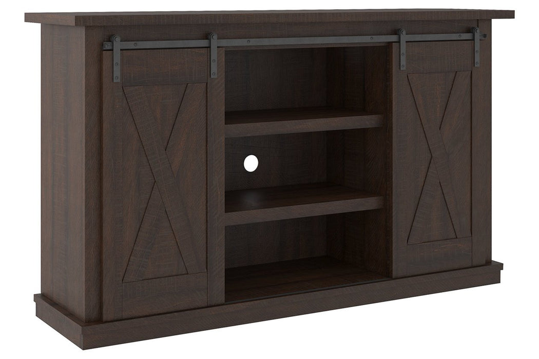 Camiburg Warm Brown 54" TV Stand - Lara Furniture