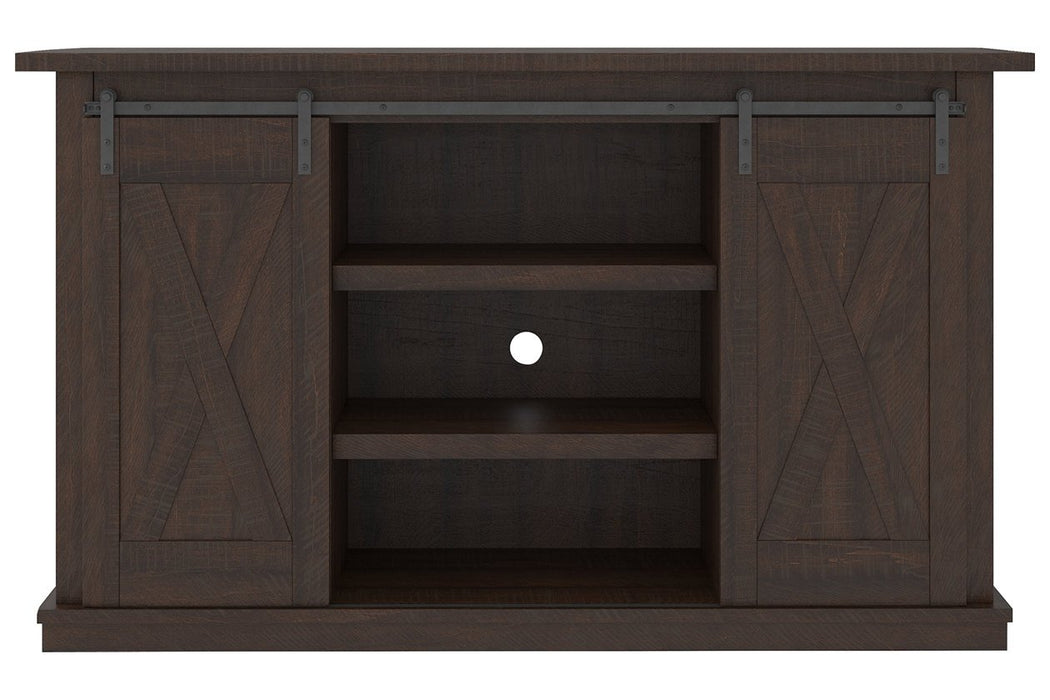 Camiburg Warm Brown 54" TV Stand - Lara Furniture