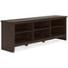 Camiburg Warm Brown 70" TV Stand - Lara Furniture