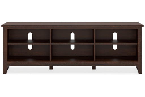 Camiburg Warm Brown 70" TV Stand - Lara Furniture