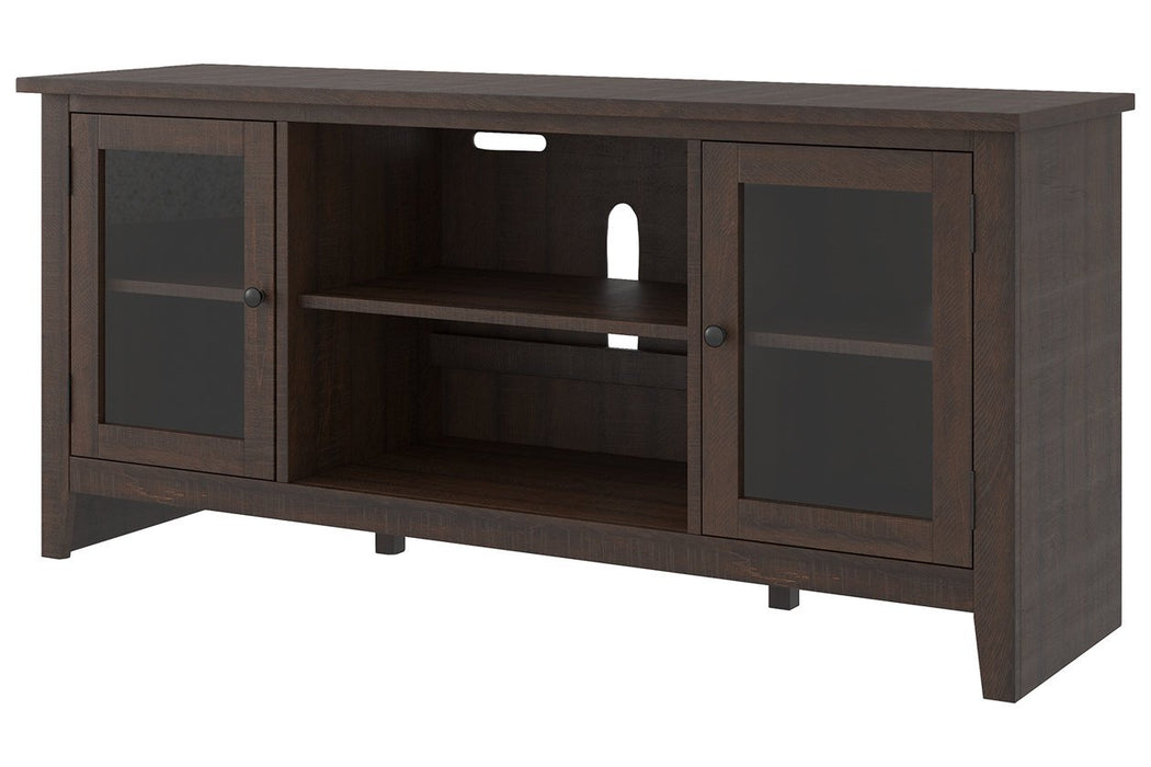 Camiburg Warm Brown 60" TV Stand - Lara Furniture