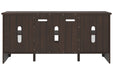 Camiburg Warm Brown 60" TV Stand - Lara Furniture