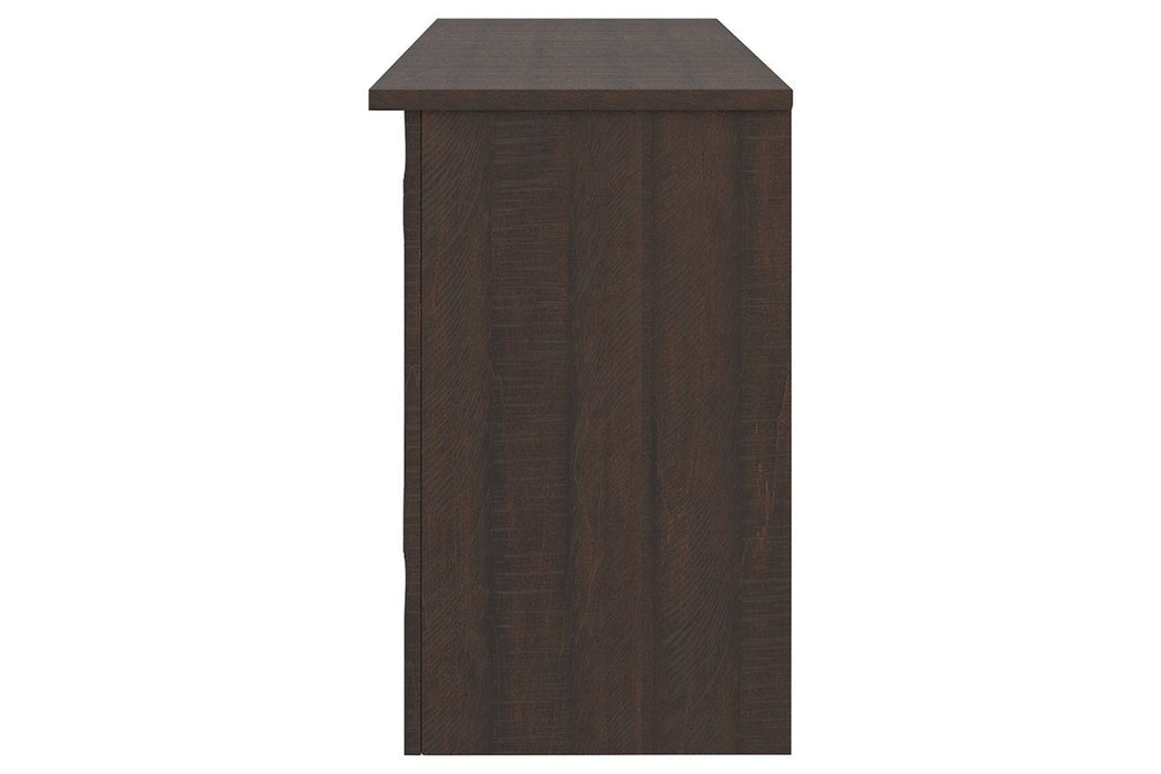 Camiburg Warm Brown 60" TV Stand - Lara Furniture