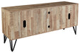 Gerdanet Natural 60" TV Stand - Lara Furniture