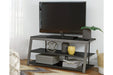 Rollynx Black 48" TV Stand - Lara Furniture