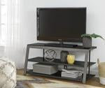 Rollynx Black 48" TV Stand - Lara Furniture