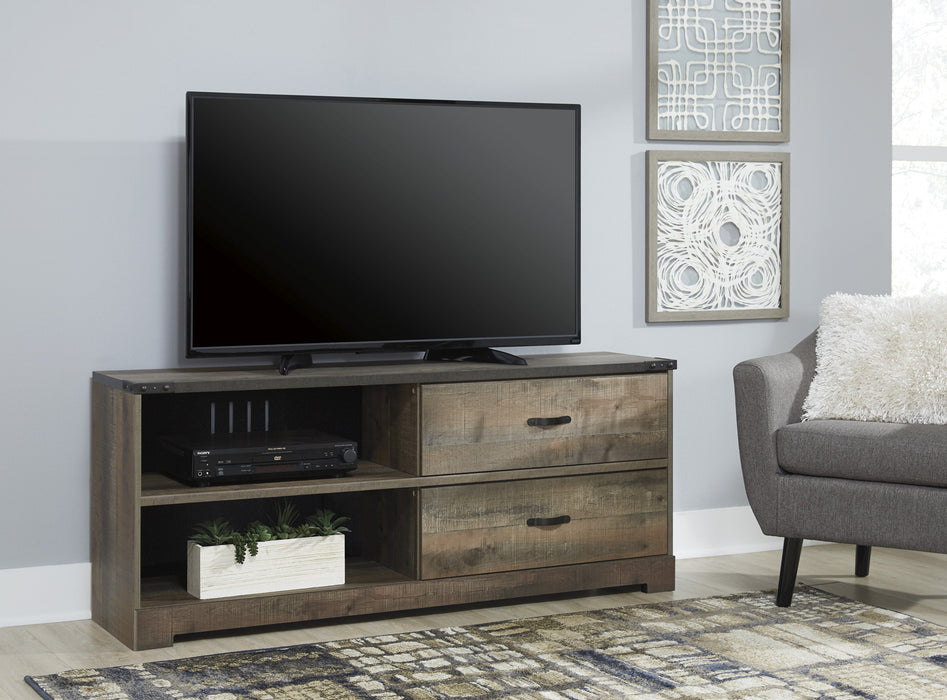 [OVERSTOCK] Trinell Brown Large TV Stand - Lara Furniture