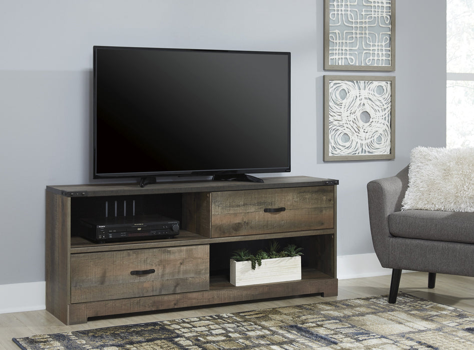 [OVERSTOCK] Trinell Brown Large TV Stand - Lara Furniture