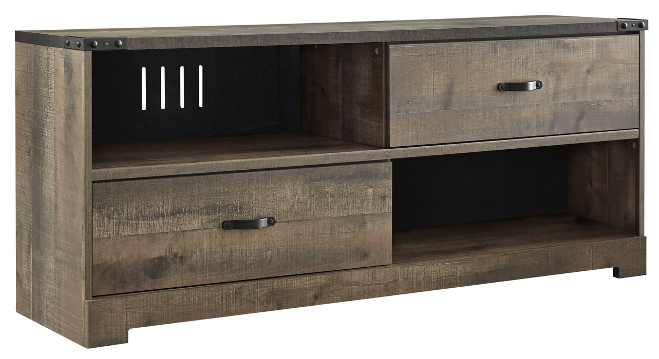 [OVERSTOCK] Trinell Brown Large TV Stand - Lara Furniture