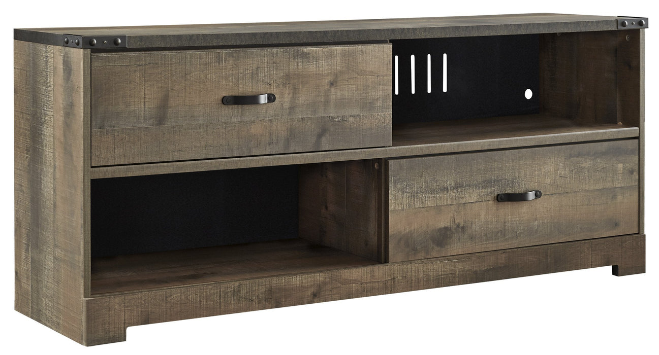 [OVERSTOCK] Trinell Brown Large TV Stand - Lara Furniture