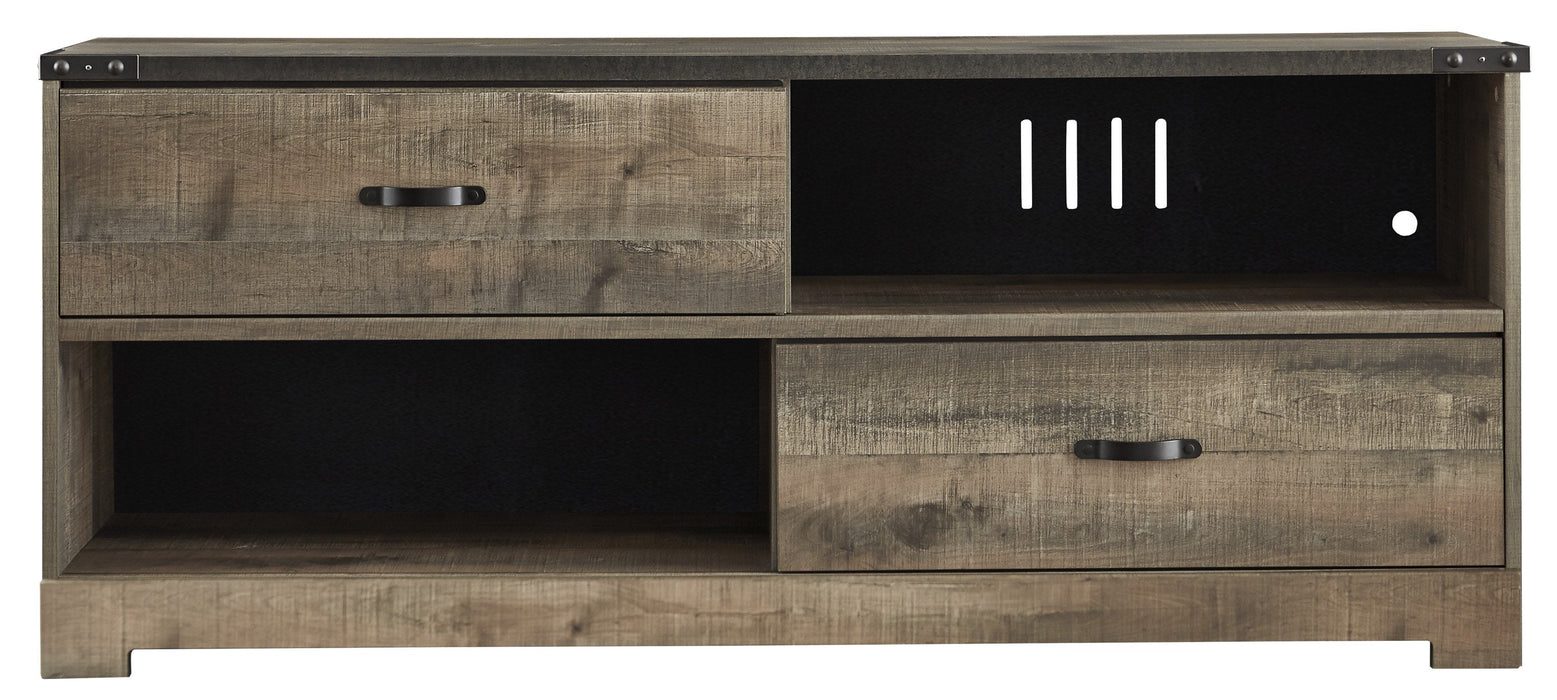 [OVERSTOCK] Trinell Brown Large TV Stand - Lara Furniture