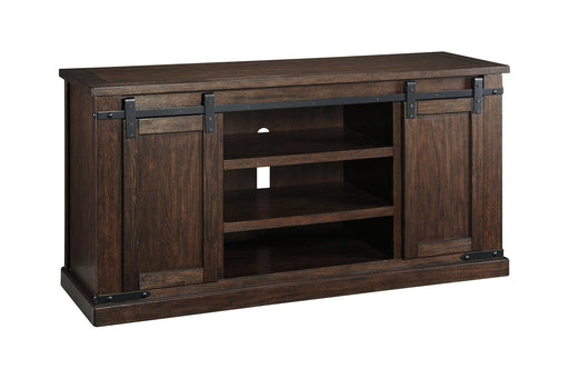 Budmore Rustic Brown 60" TV Stand - Lara Furniture