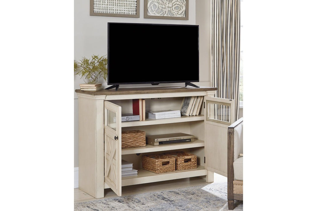 Bolanburg Two-tone 50" TV Stand - Lara Furniture