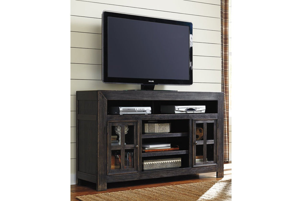 Gavelston Black 61" TV Stand - Lara Furniture