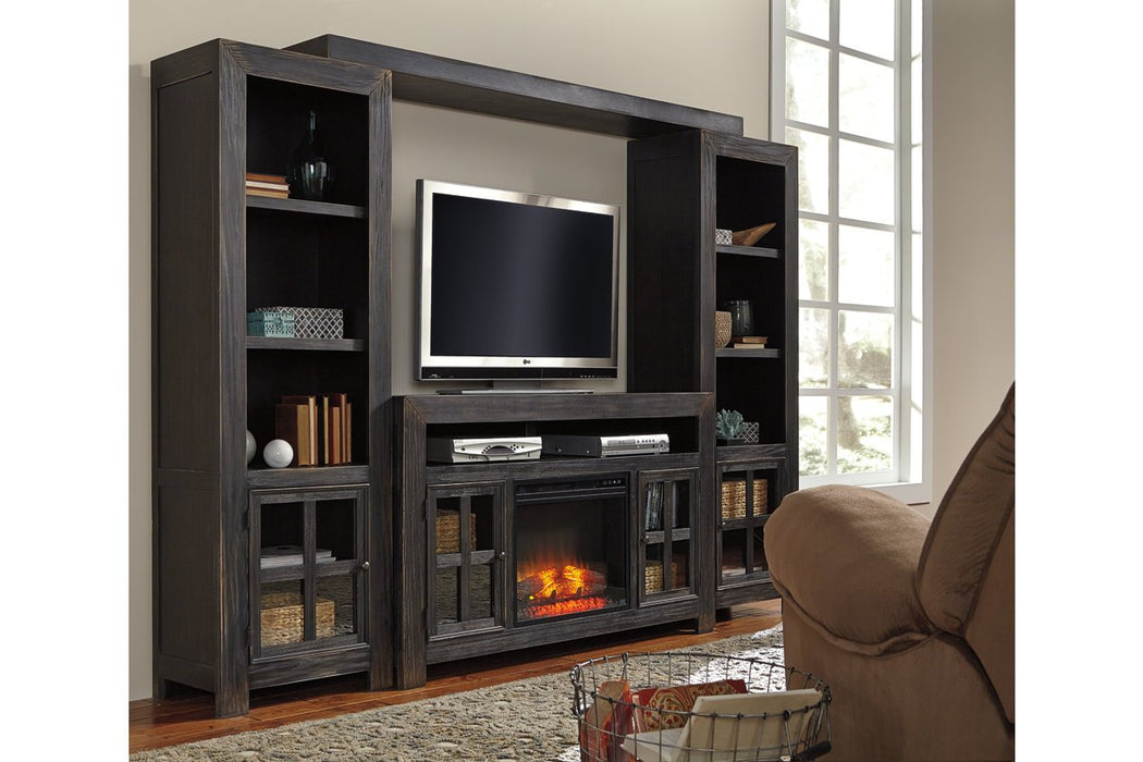 Gavelston Black 61" TV Stand - Lara Furniture