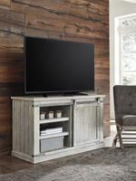 Carynhurst Whitewash 50" TV Stand - Lara Furniture