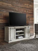 Carynhurst Whitewash 60" TV Stand - Lara Furniture