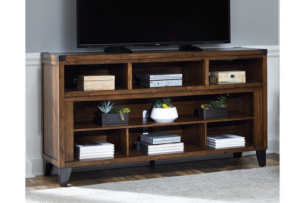 Royard Warm Brown 65" TV Stand - Lara Furniture