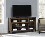 Royard Warm Brown 65" TV Stand - Lara Furniture