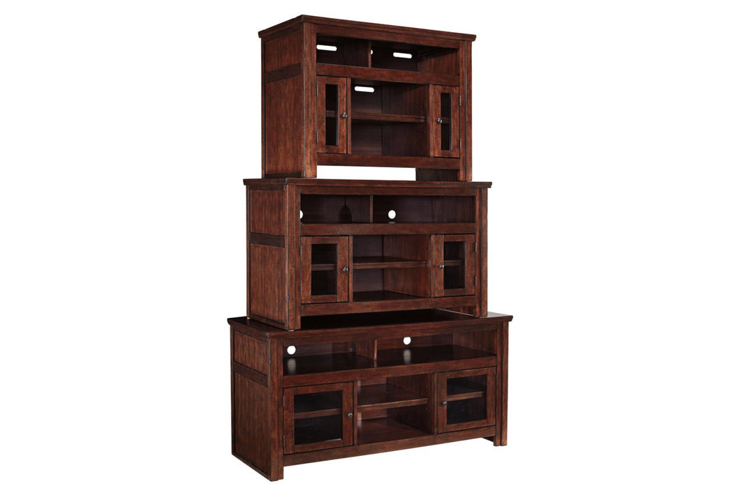 Harpan Reddish Brown 42" TV Stand - Lara Furniture