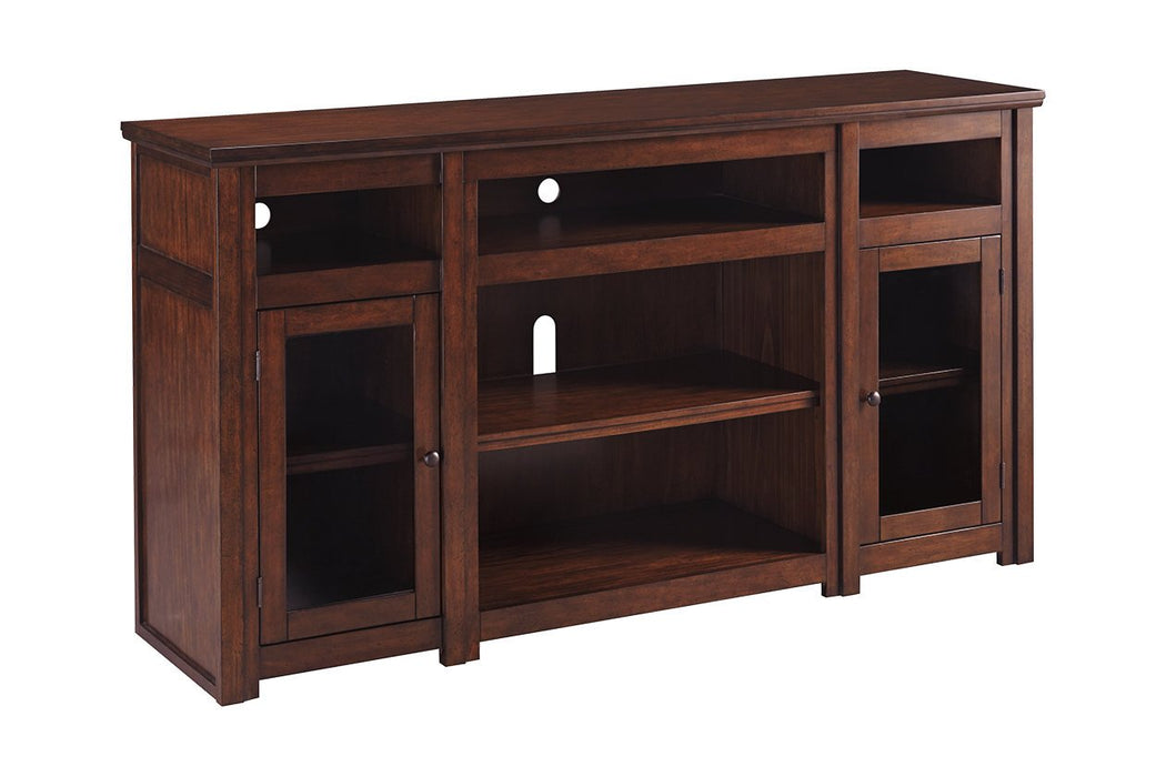 Harpan Reddish Brown 72" TV Stand - Lara Furniture