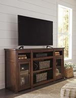 Harpan Reddish Brown 72" TV Stand - Lara Furniture