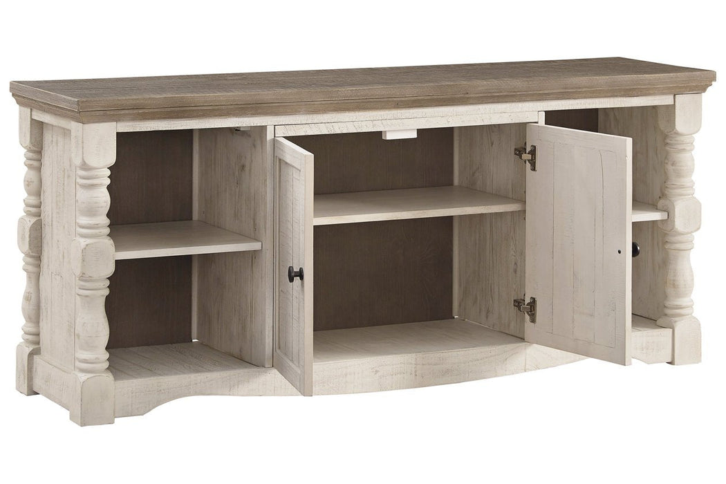 Havalance Two-tone 67" TV Stand - Lara Furniture