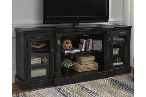 Mallacar Black 75" TV Stand - Lara Furniture