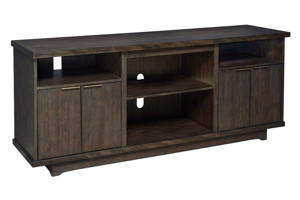 Brazburn Dark Brown 66" TV Stand - Lara Furniture